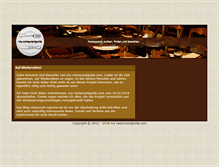 Tablet Screenshot of my-restaurantguide.com